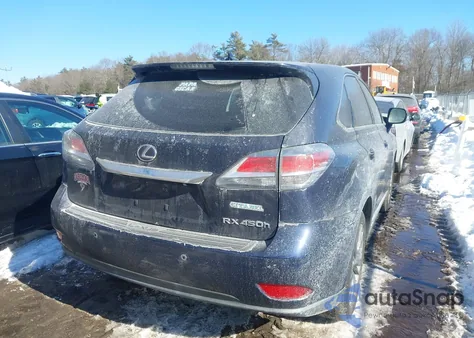 2013 Lexus Rx 450H из США, поврежденный, VIN JTJZB1BA7D2412100